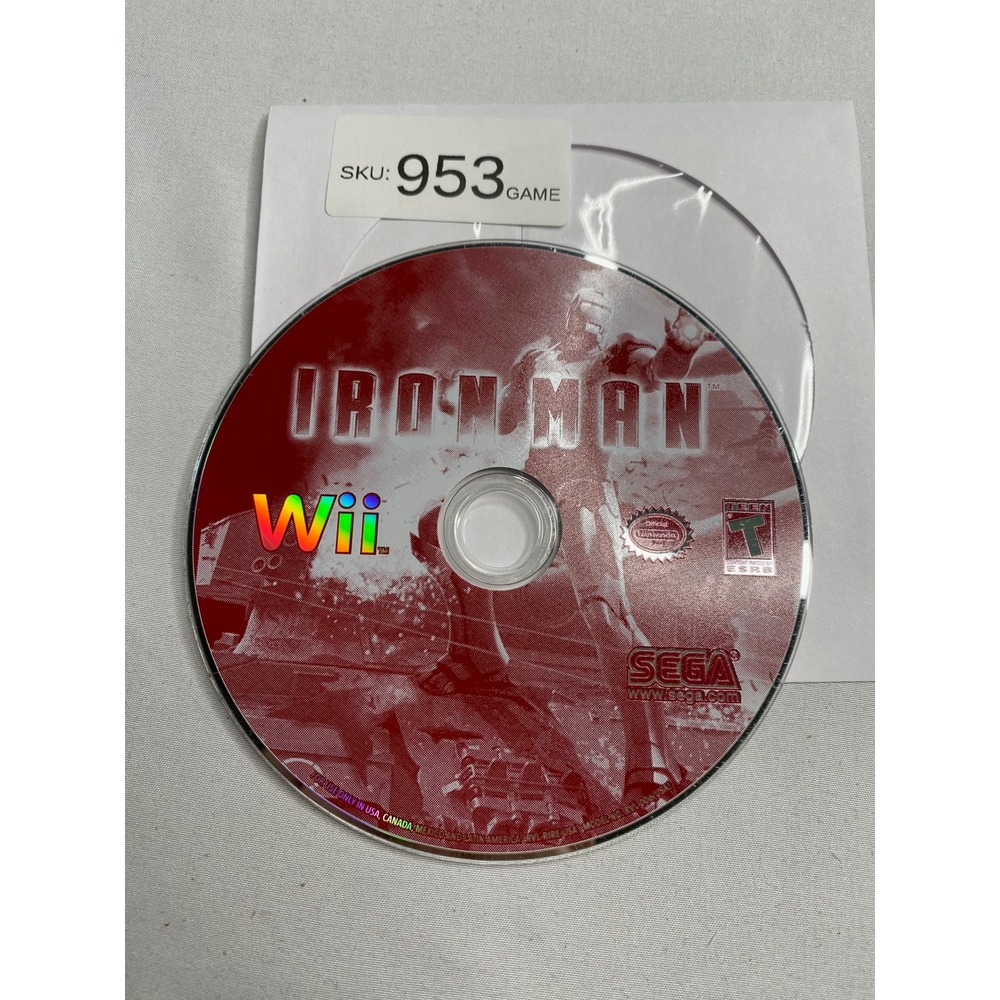 Iron Man Nintendo Wii